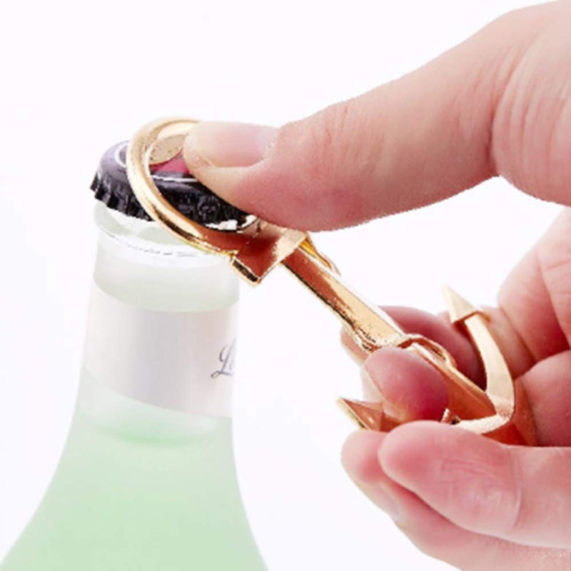 Bodosac 30 Pcs Gold Anchor Bottle Openers, Baby Shower Wedding Party Favors with Bag, Vintage Style, Less Oxidized, Perfect for Weddings, Parties, DIY Projects - Image 5